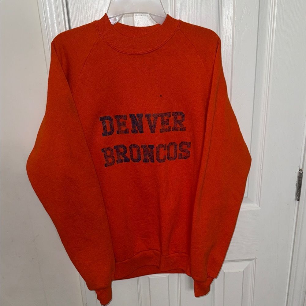 Jerzees Orange Crewneck Sweater